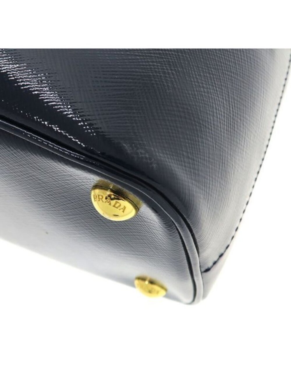 Prada Saffiano Vernis 2-Way Messenger Bag - Picture 8 of 9